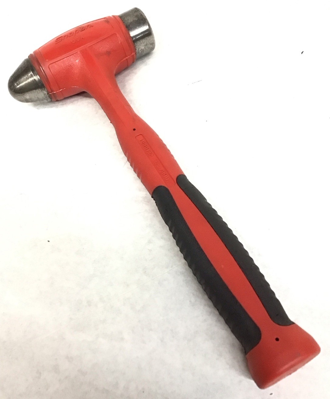 Snap-On Tools HBBD32 Red Ball Peen Dead Blow Hammer 32 Ounce. USA