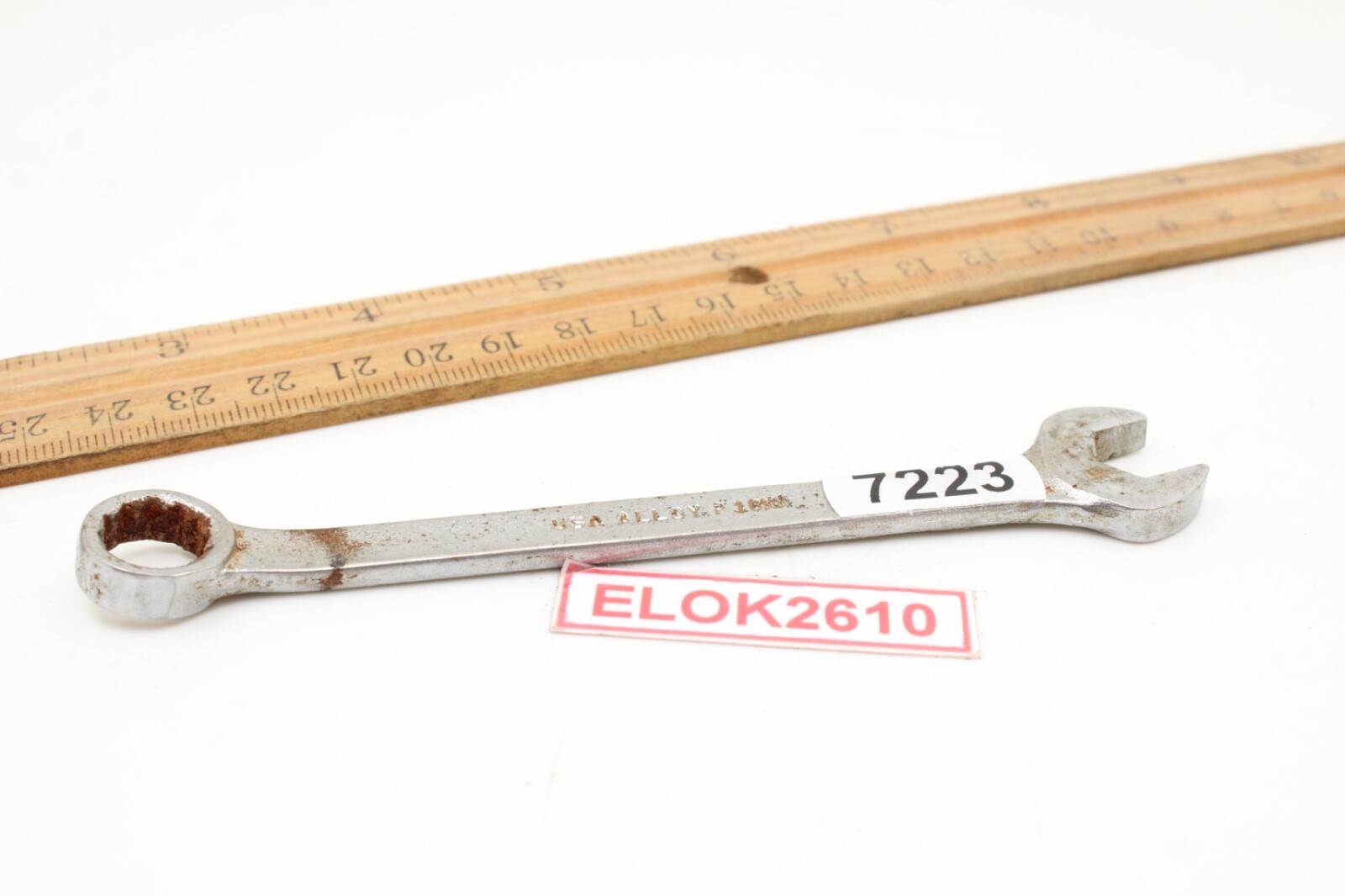 Wright Tools P10mm 11-10MM 12 Point Metric Satin Chrome Combination Wrench USA