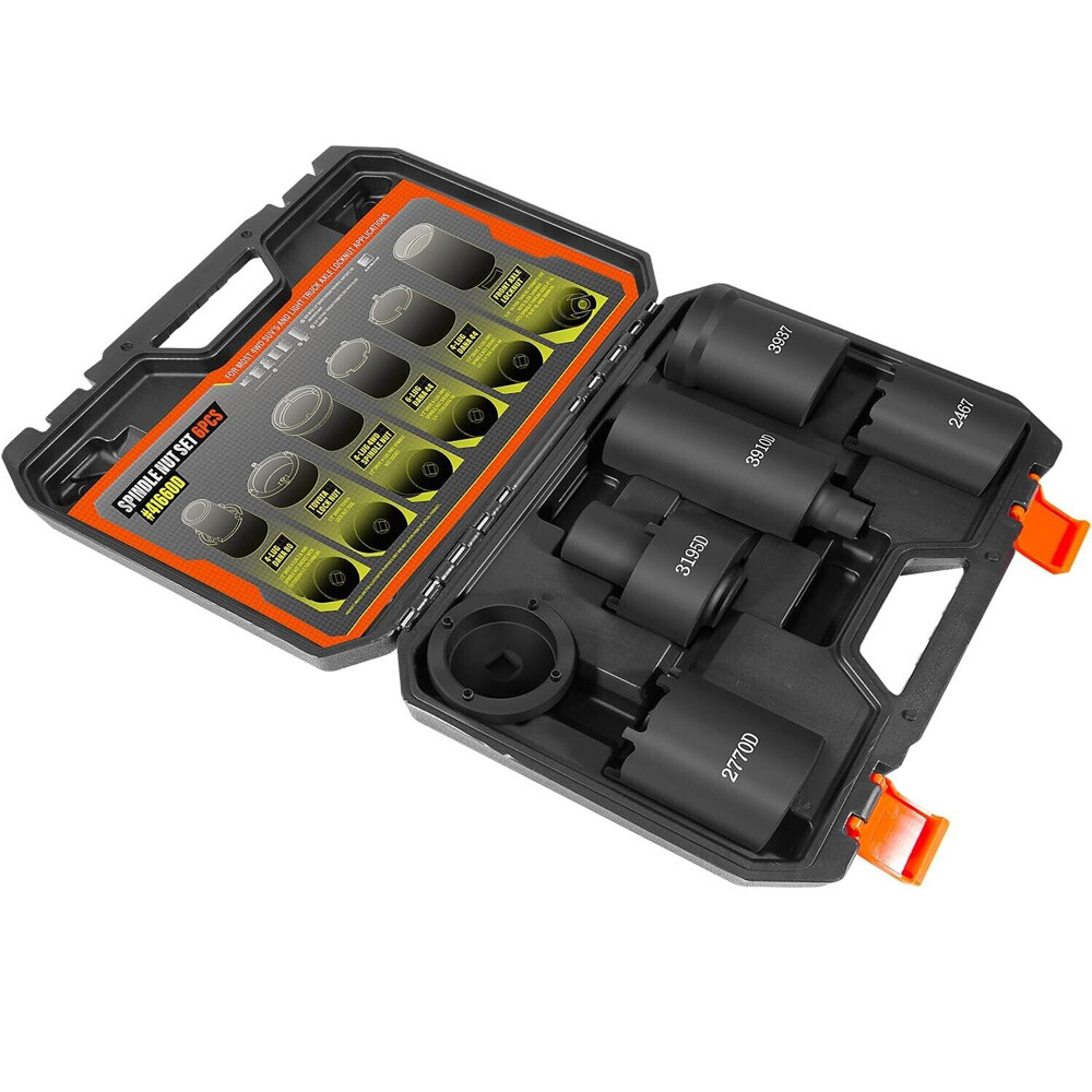 41660D Spindle Nut Socket Tool Set For Ford Dana 44 50 80, F-series, GM, Toyota