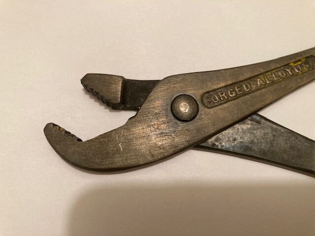 MADE IN USA – Vintage BLUE BIRD #52 7 1/2″ BATTERY TERMINAL PLIERS – FREE SHIP