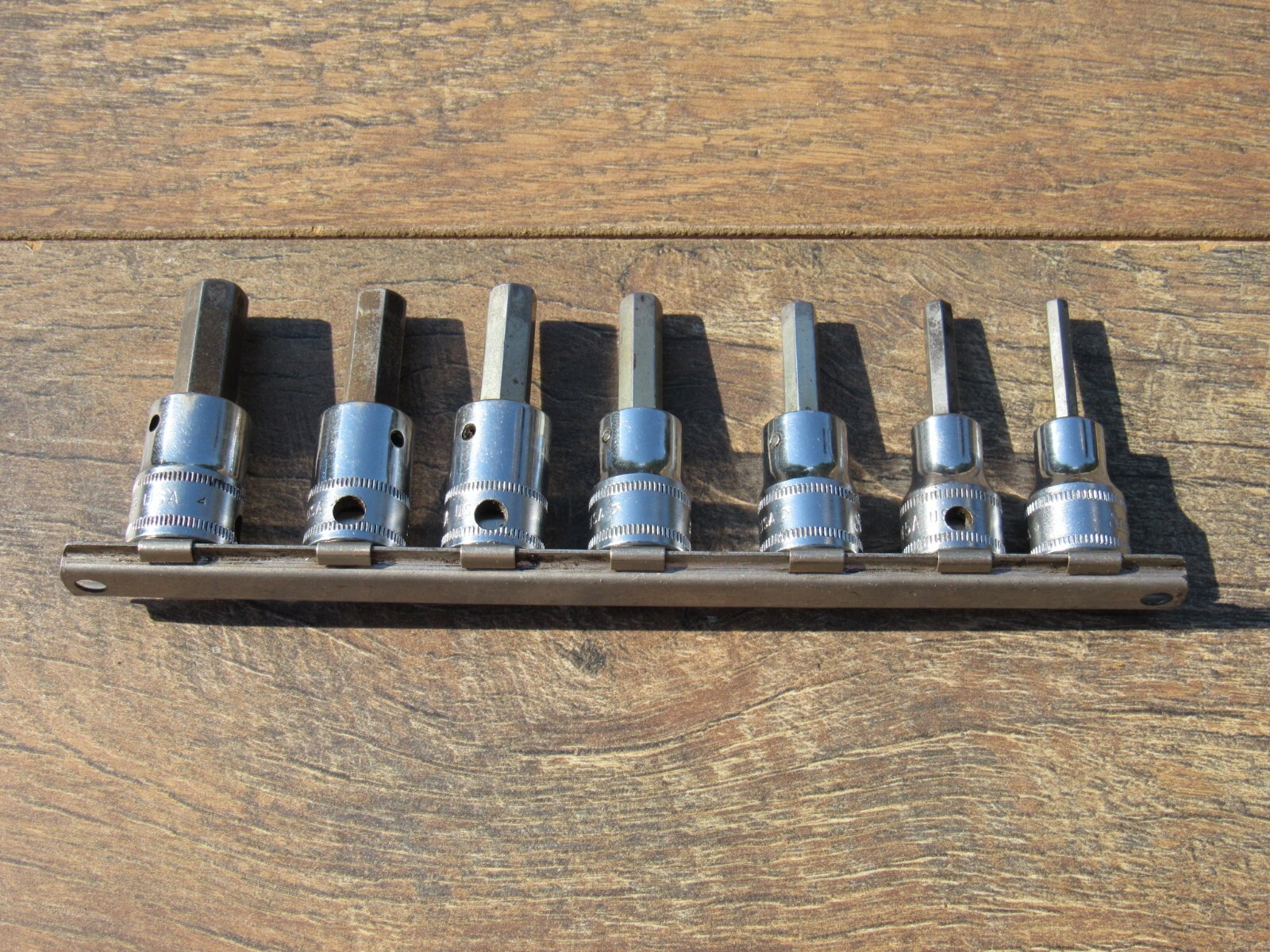 SNAP ON 207FAMY 7 PC METRIC HEX BIT SOCKET SET FAM4 – FAM10 4MM 10MM 207EFAMY