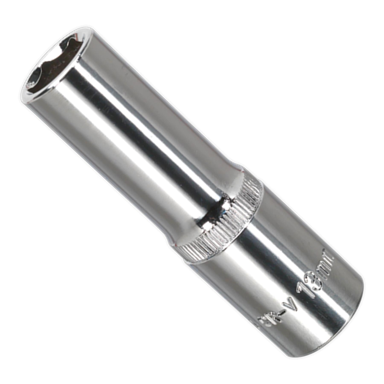 Sealey WallDrive Socket 13mm Deep 1/2″Sq Drive Fully Polished Socket – SP1213D