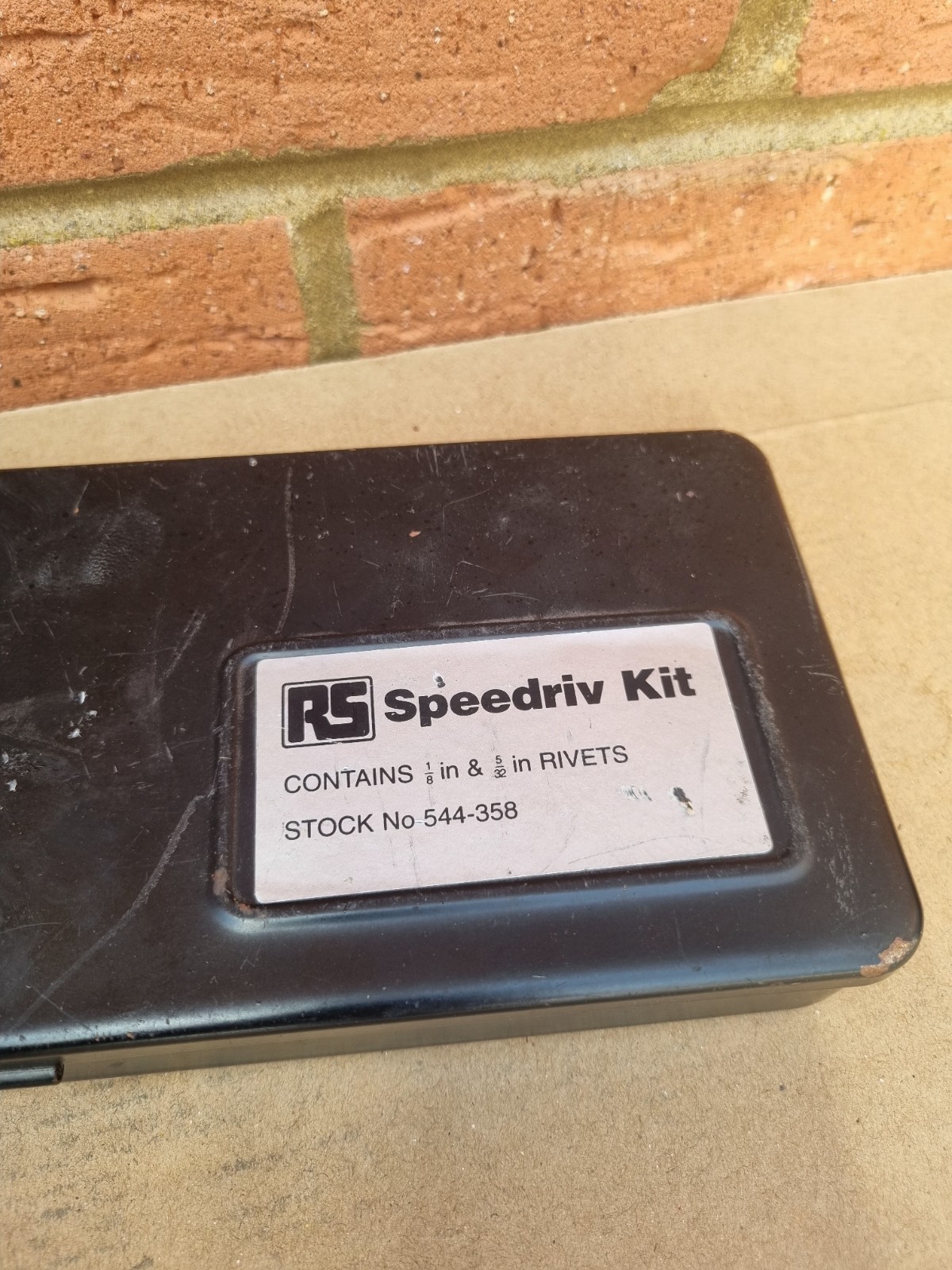 Rs Speedriv Kit 544-358 clinchnuts clinch nut system tool