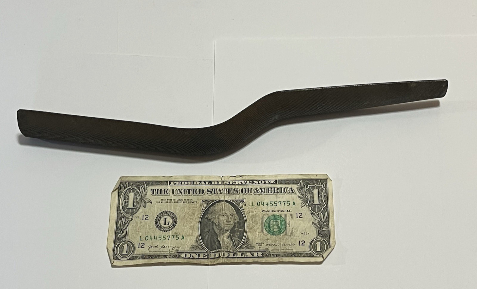 Heller 2090 Vintage Slapper File Convex Half Round Fine Auto Body Repair Spoon