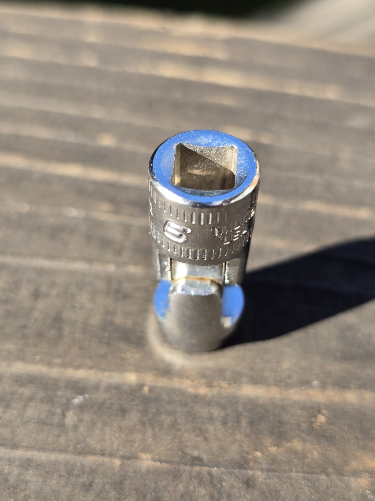 Snap-on TMUM6 1/4″ Dr. 12 Pt. Metric 6 mm Flank Drive Universal Socket 2003