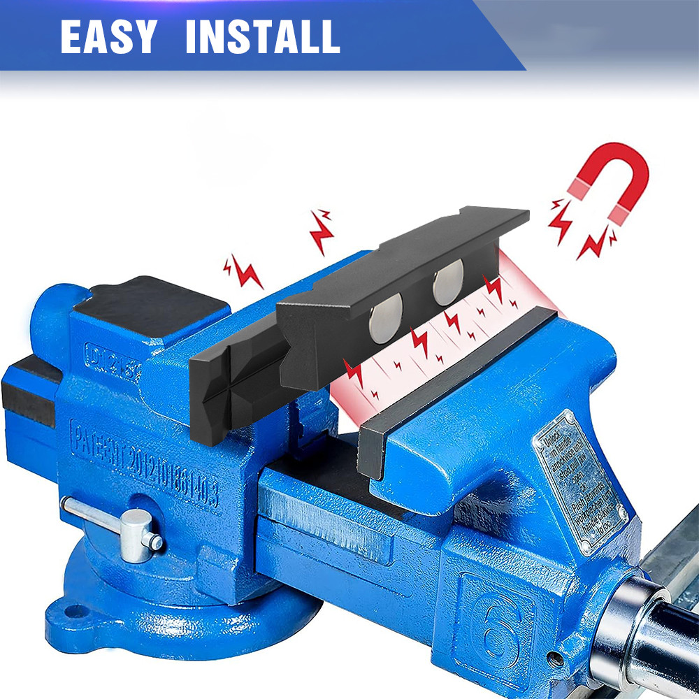 Vise Jaw Protective Inserts Tool with Strong Magnetic for AN Fittings Assembly