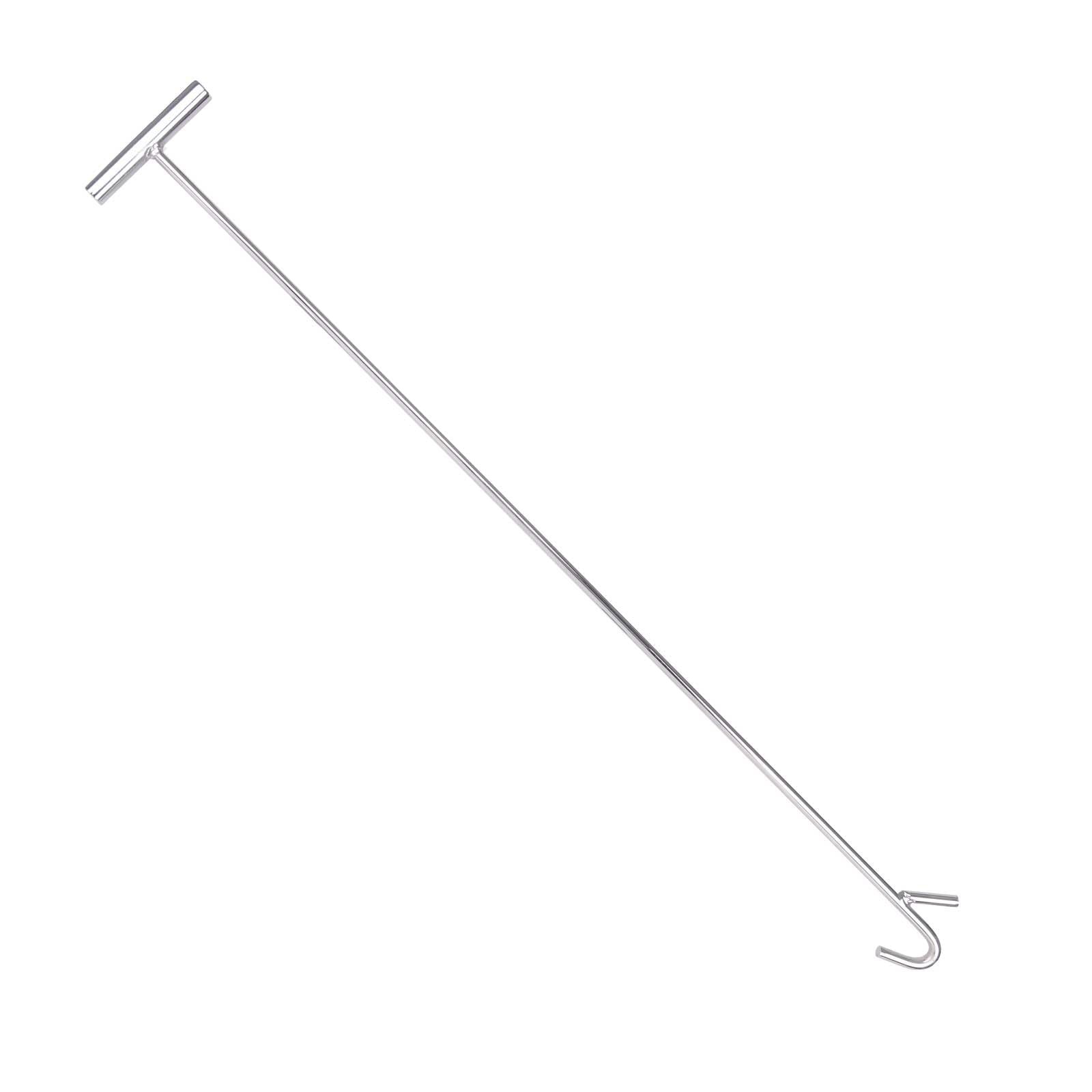 36 Inch Chrome Plated Heavy Duty 5th Wheel Pin Puller Double Hook