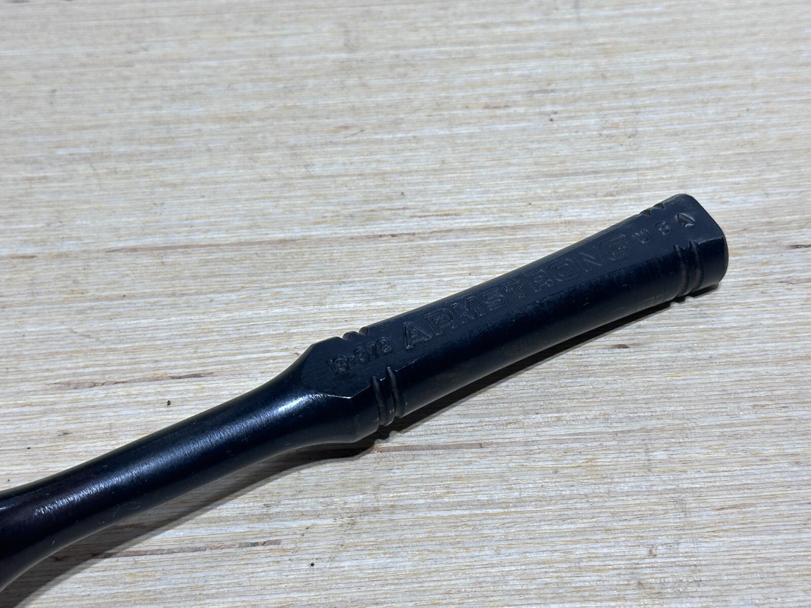 NOS Armstrong Tools USA 19-972 RARE Black Industrial Finish 3/8″ Drive Ratchet