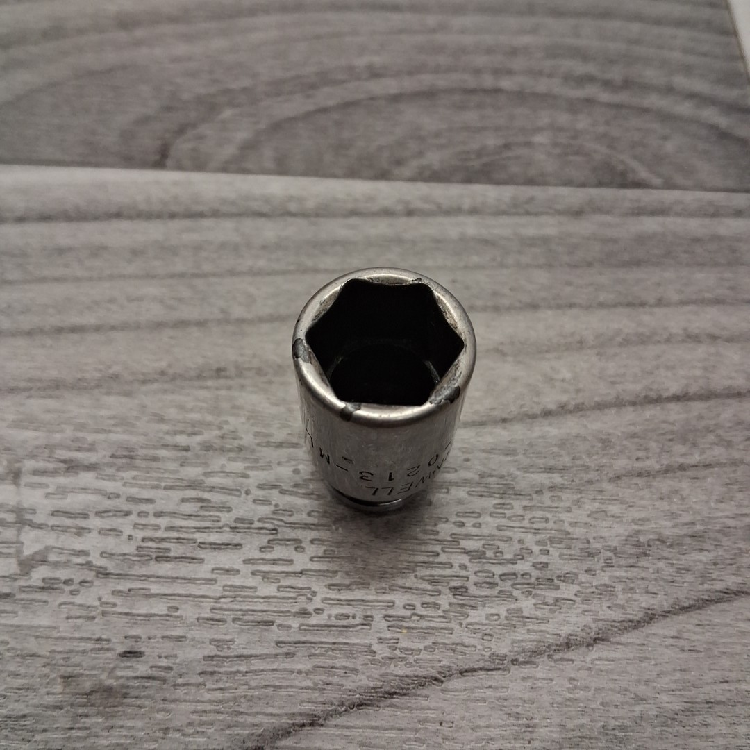 Cornwell Tools 1/4″ Drive 6pt Semi Deep Metric Socket 13mm TM0213ML