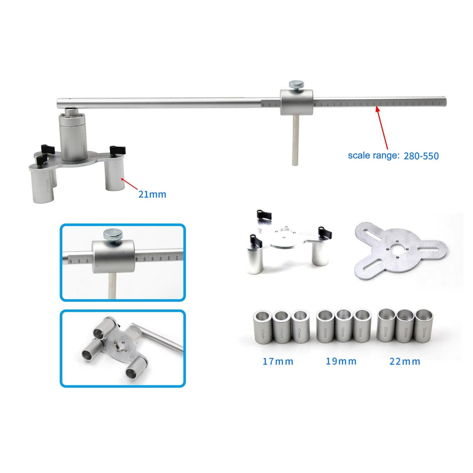 Vehicle Chassis Height Measurement Tool for Land Rover Range Rover Jaguar Repair