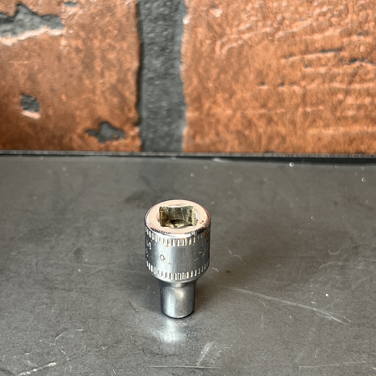 Snap On USA 4mm 6 Point 1/4″ Drive Shallow Socket TMM4 4 MM Chrome