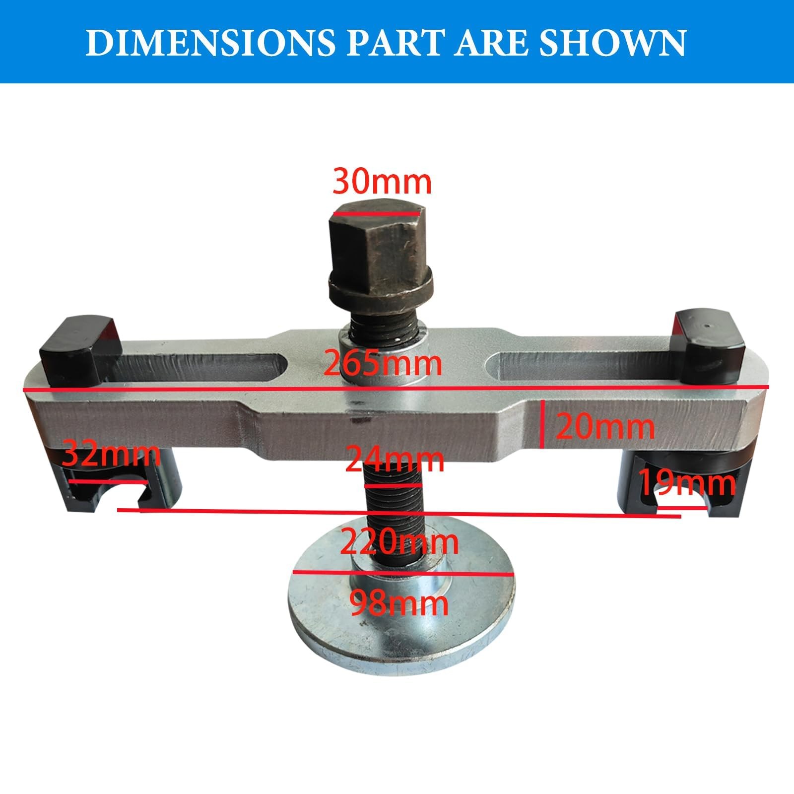 HQSSWUCH Hub Removal Tool, Universal Puller for Commercial Rear