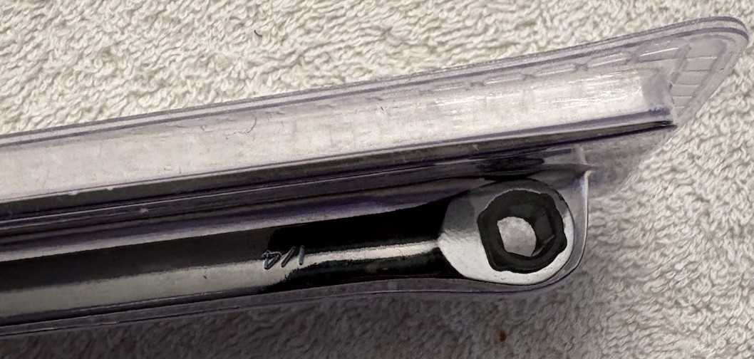 Mac Tools 5/16” Hex Drive x 1/4” Hex Drive Dual Sided Bit Ratchet