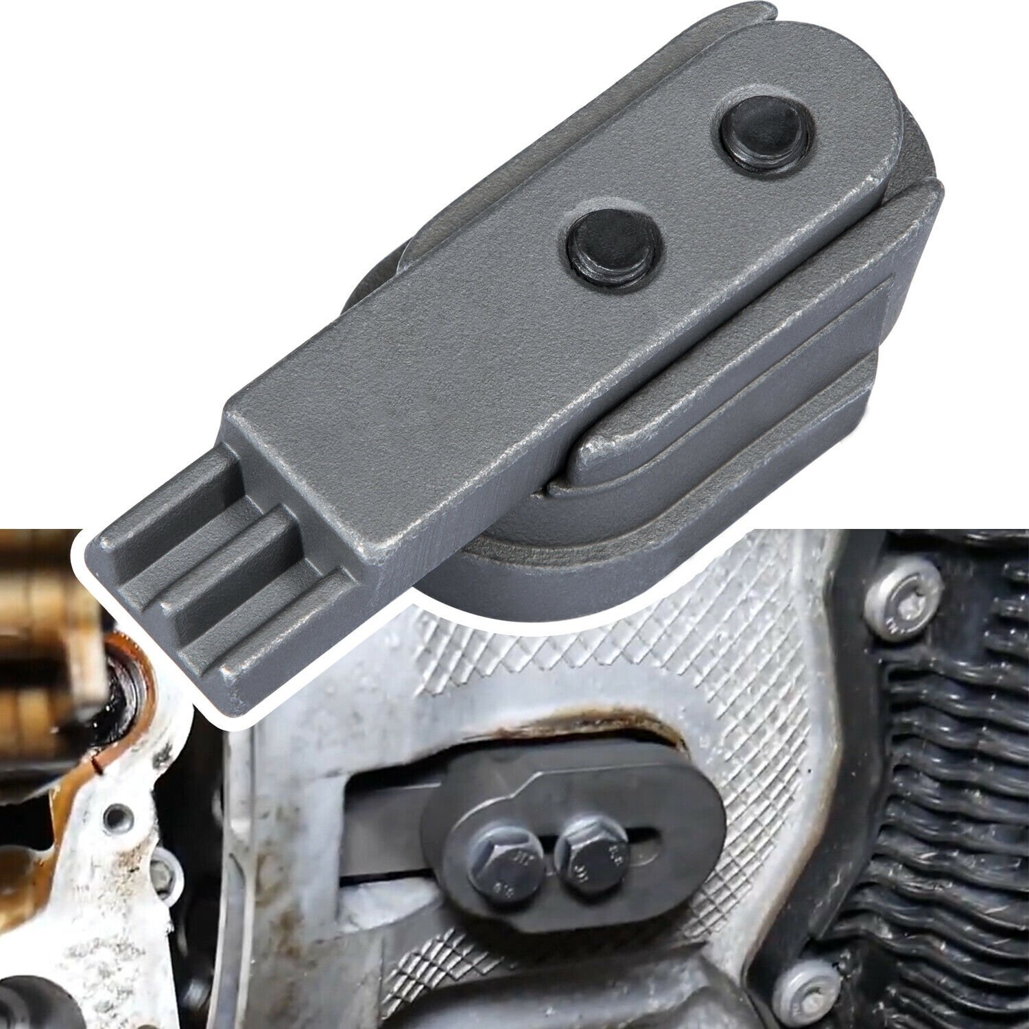 2801 Flywheel Holder Flex Plate Lock Timing Chain Tool for BMW N20 N26 Engines
