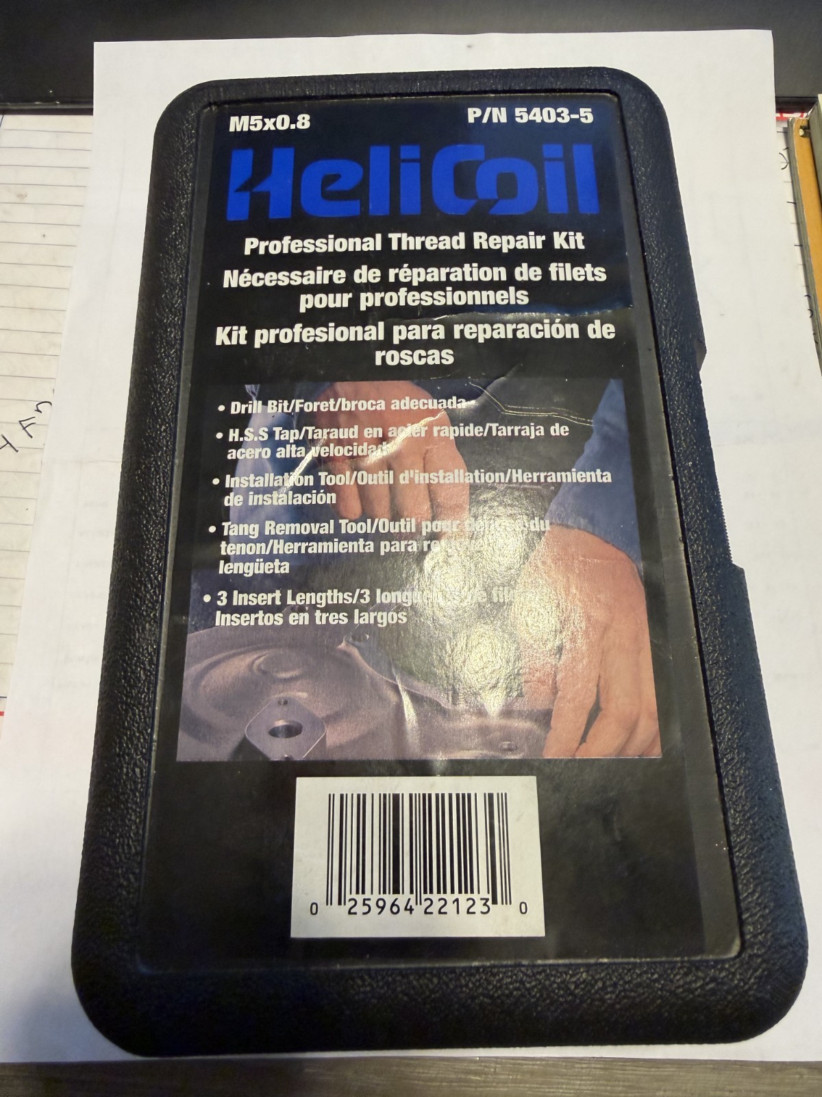 Helicoil Professional Thread Repair Kit M5X0.8 P/N 5403-5