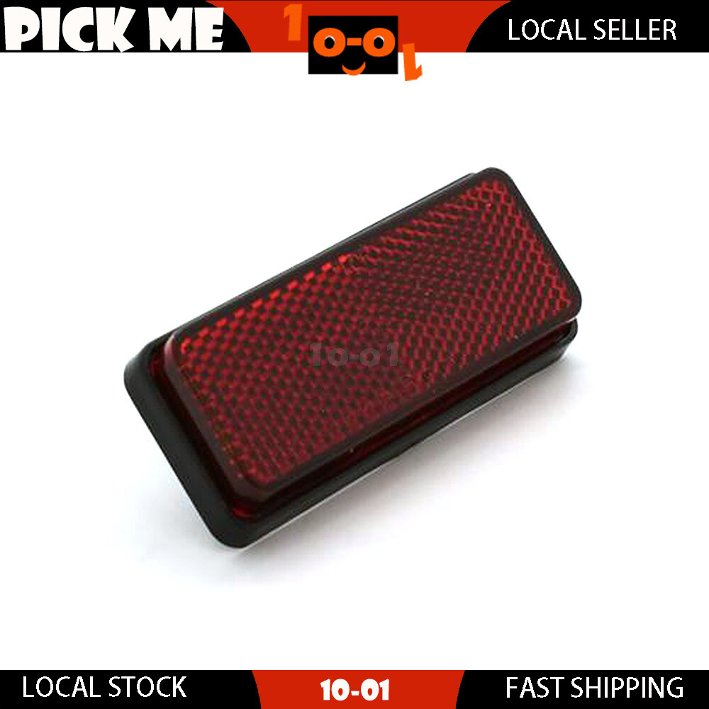 Pair Motorcycle Rear Reflector For Honda VT800C Shadow 1988
