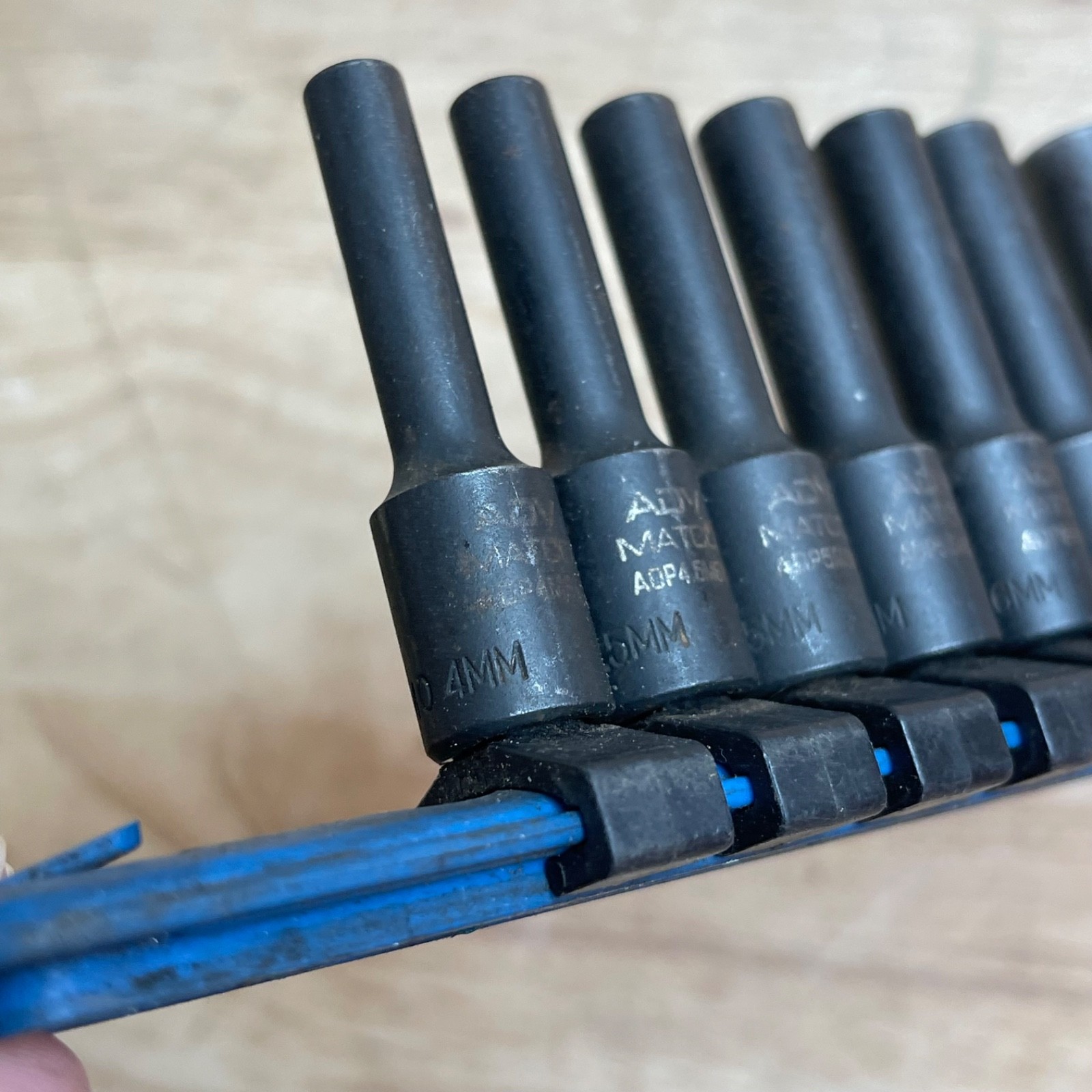 MATCO ADV 1/4″ Drive, 14pc Deep Socket Set, 6pt, ***11-SNAP -ON 15mm-CORNWALL**