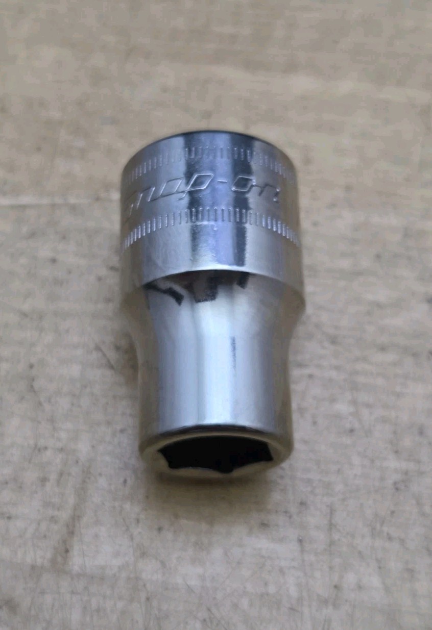 New Snap On TWM12A – 1/2″ Drive 12mm Shallow 6 Pt Chrome Socket Ships Free