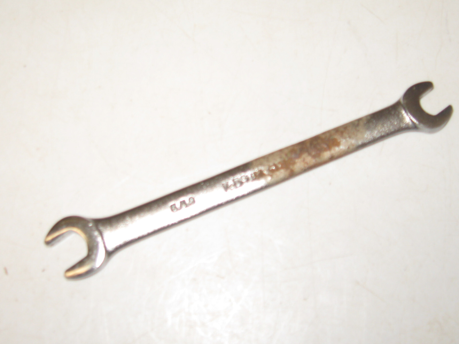 1/4″ X 5/16″ OPEN END WRENCH, SATIN FINISH, USA, KD # 61110