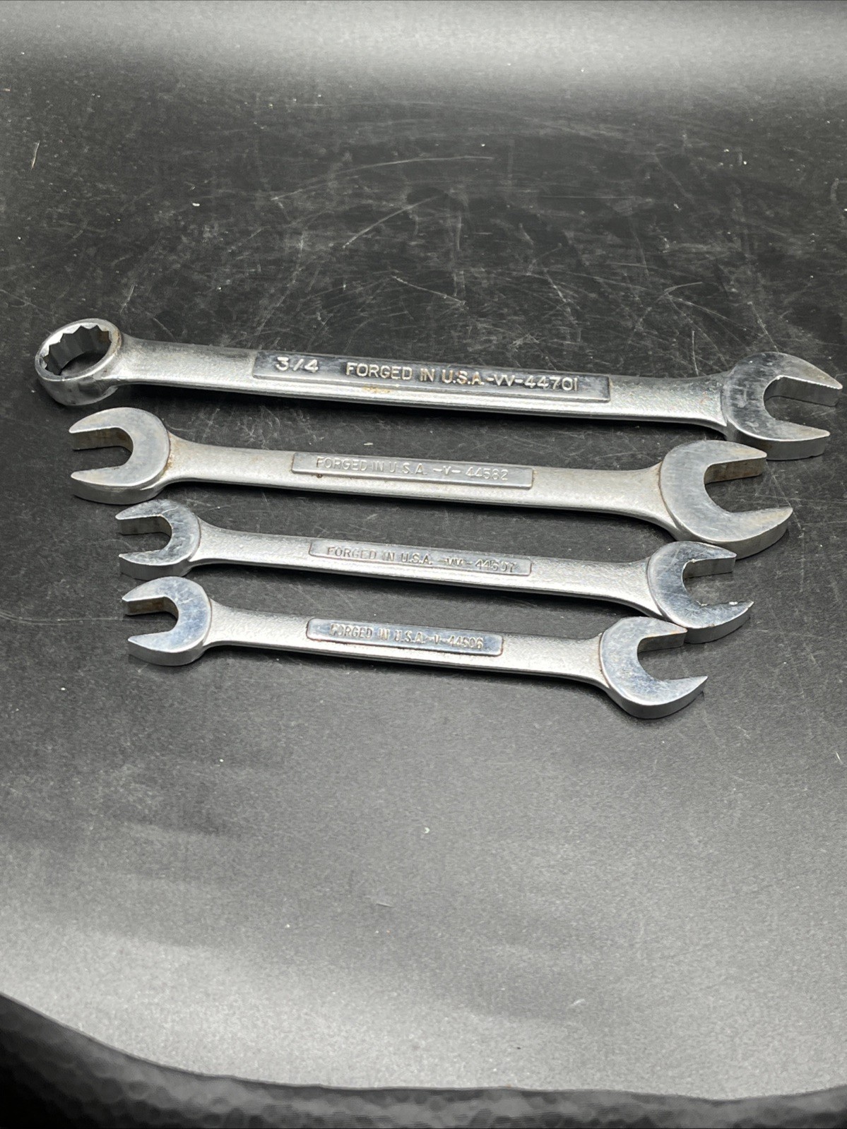 Craftsman Combination/Open Wrenches Metric/SAE Mixed series Lot of 4