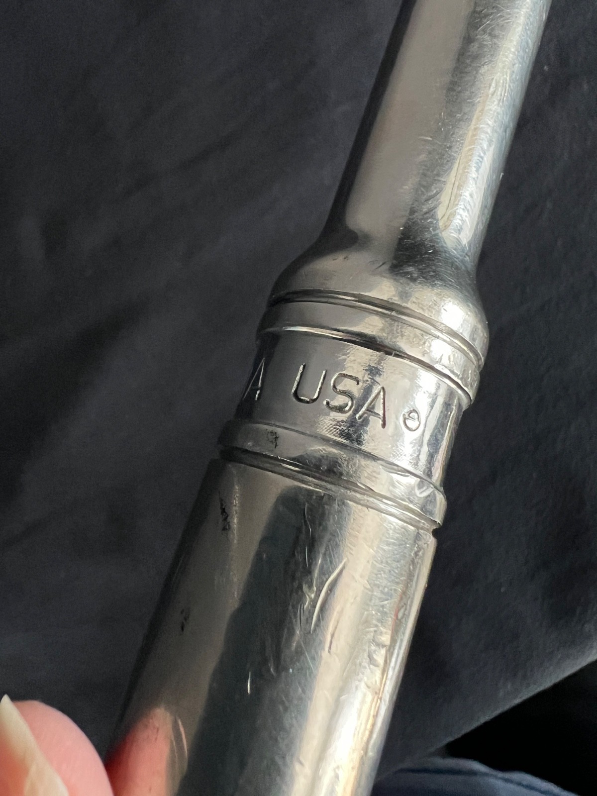 Snap-on Tools, USA, Flex-Head Ratchet, SF80A, 1/2″ Square Drive, Used