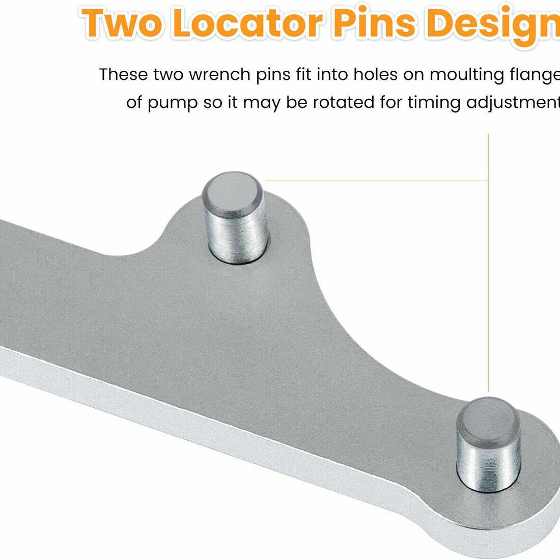 J-29872-A Injection Pump Timing Wrench for C/K G/P 6.2L 6.5L Diesel 1/2″ Drive
