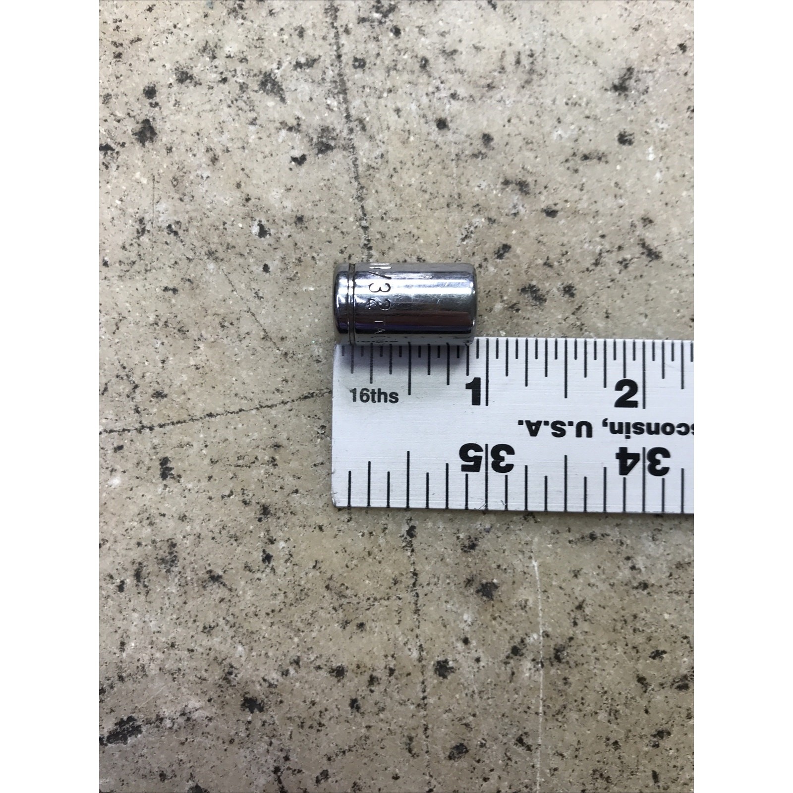 Sears 11/32″ 1/4″ Drive Shallow Socket 6 Point – Made In Taiwan – Fast Shipping