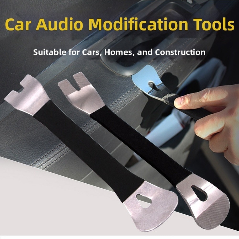 Sturdy Metal U Shaped Pry Bar for Car Audio For Dash and for interior Clip