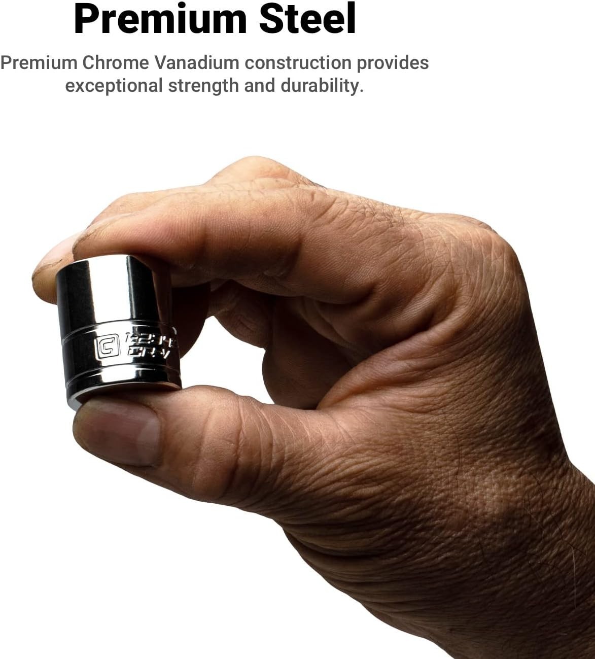3/8 in. 12-Point Shallow Socket – Chrome Vanadium Steel for Professionals