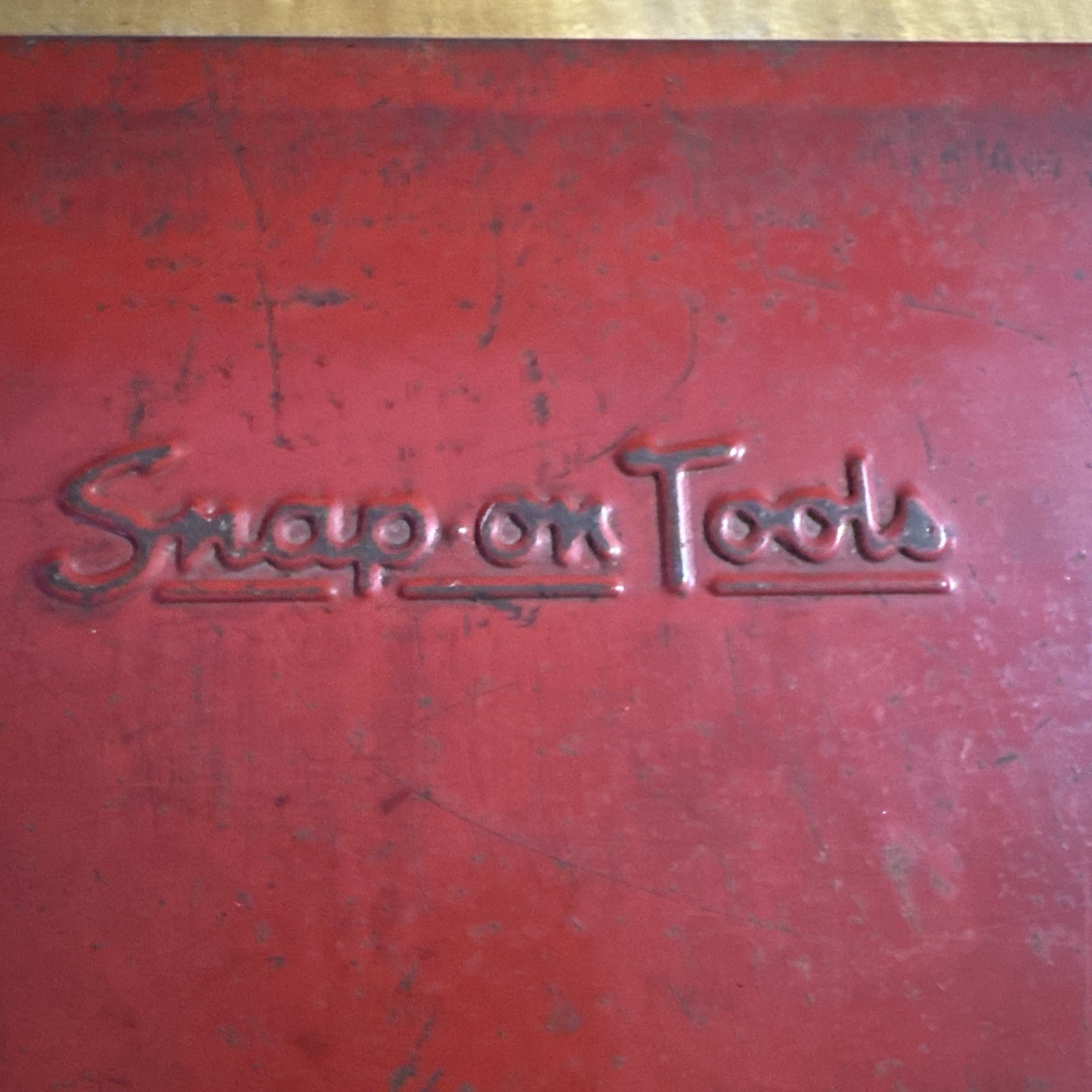 Vintage Snap-on 1/4″ Drive Socket Set Metal Case KRA-282 USA Speed Wrench