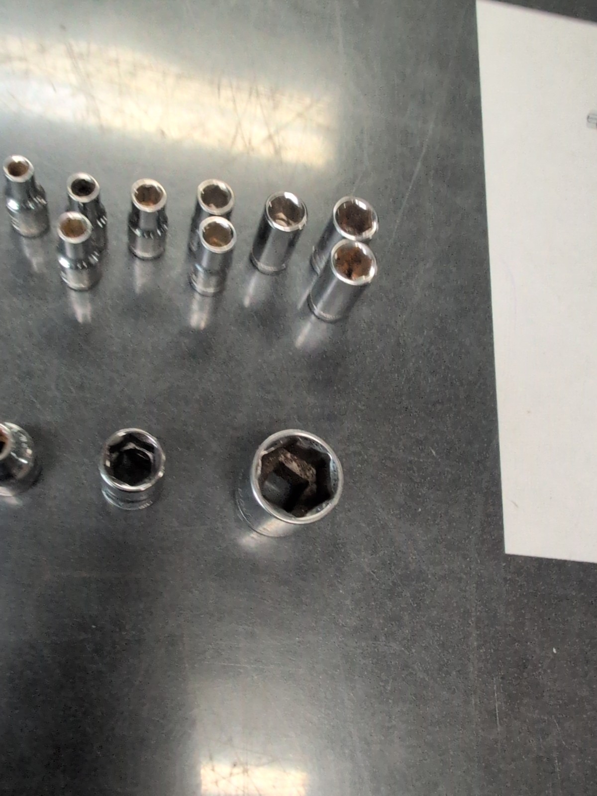 BLUE POINT 3/8 Dr, 1/4 Dr SAE Sockets Various Sizes USA