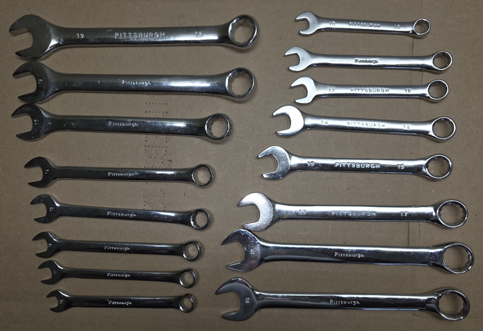 2 Sets of Pittsburgh Metric Wrench’s – These are not complete sets.