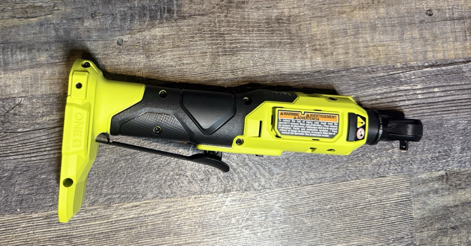 RYOBI ONE+ 18V HP BRUSHLESS Cordless Compact 1/4 in. HIGH Speed Ratchet Tool