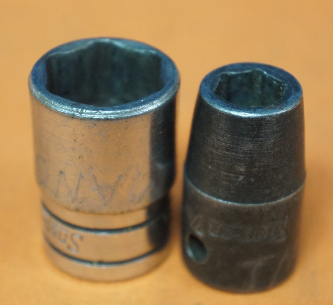 Snap On TW241 1/2″ Drive 6PT 3/4 Socket & IM 140 7/16 Shallow