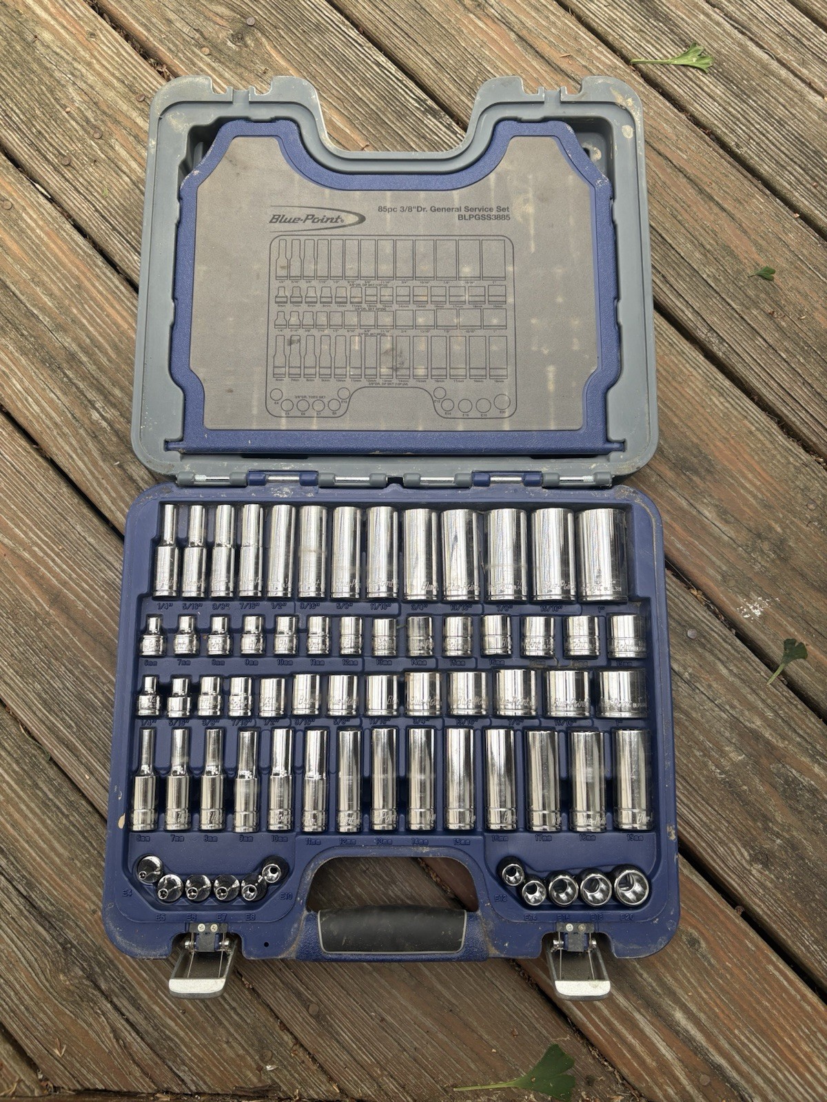 Blue Point 85pc 3/8 Drive General Service Set BLPGSS3885