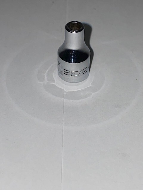 Snap-On TM05 1/4″ Drive 6-Point SAE 5/32″ Flank Drive® Shallow Socket