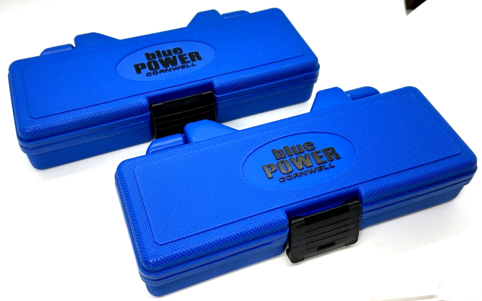 Cornwell Tools 1/4″ Drive CASE ONLY lot SAE Shallow Deep Socket Set Blue Storage