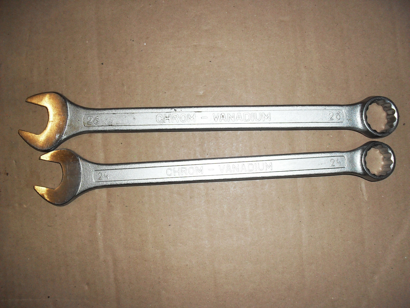 UNIOR LSI No.120 COMBINATION SPANNER SIZE; 26 & 24