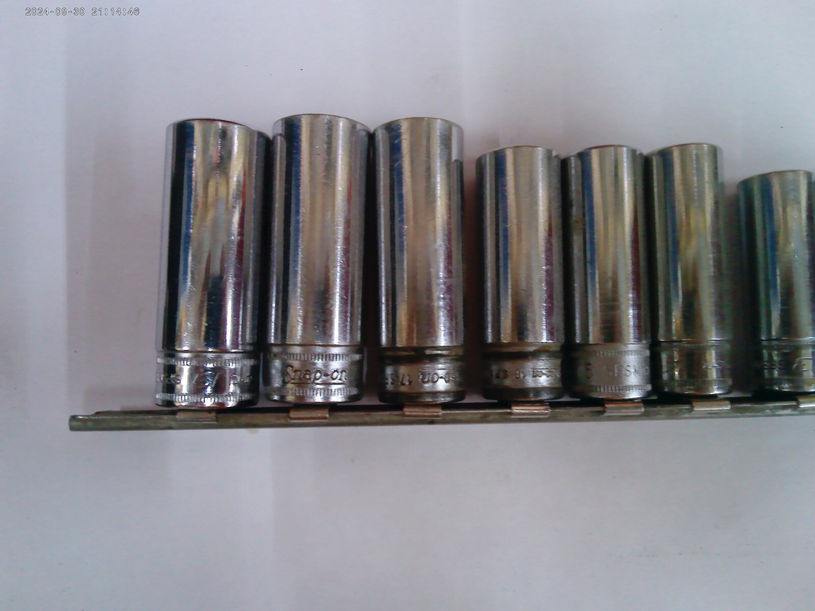 Snap On 3/8″ Drive 11 Pc Metric Deep 6 Pt Socket Set 9MM–19MM BUY IT NOW OBO