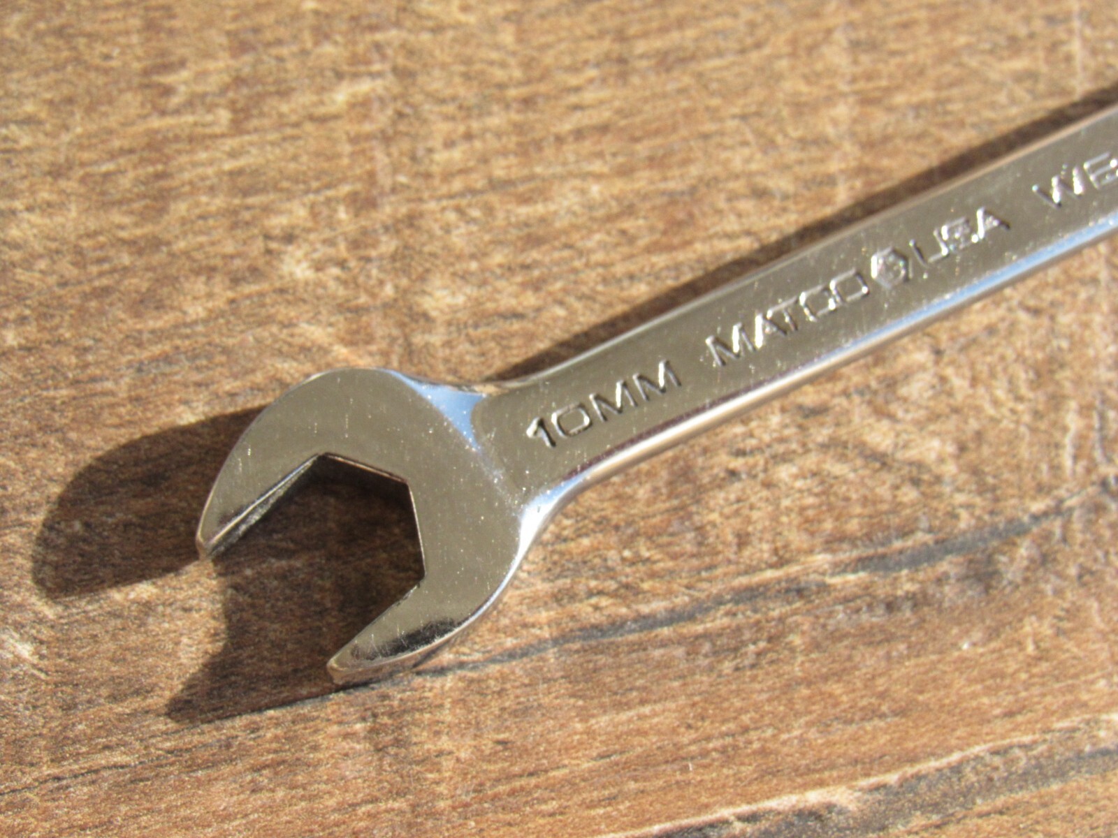 RARE MATCO 10MM WBF10M6 CHROME METRIC SPECIALTY WRENCH 10 MM WBF10 M6 NICE USED