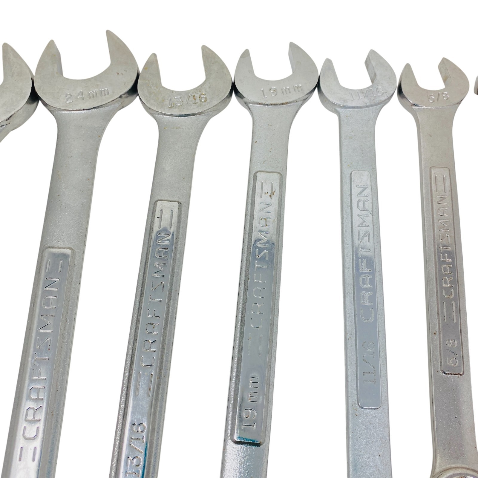 Craftsman USA Wrench Set Heavy Duty 1-1/4″ to 1/4″, Forged in USA, 13 Pcs