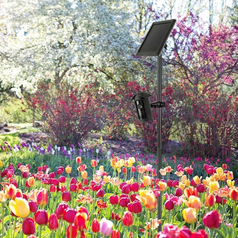 Universal Outdoor Security Camera Ground Stake Mount Adjustable For