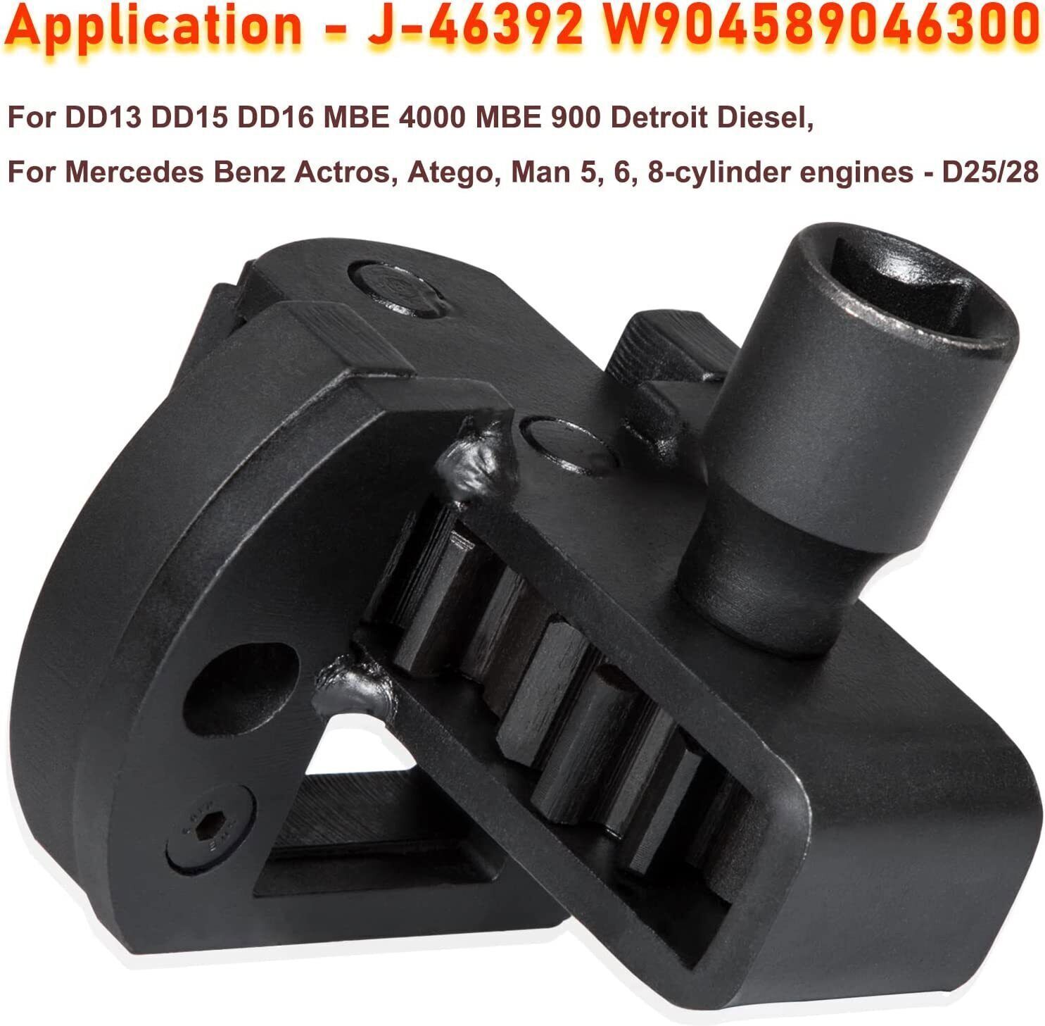 W470589046300 Engine Barring Tool for Detroit Diesel DD13 DD15 DD16 J-46392