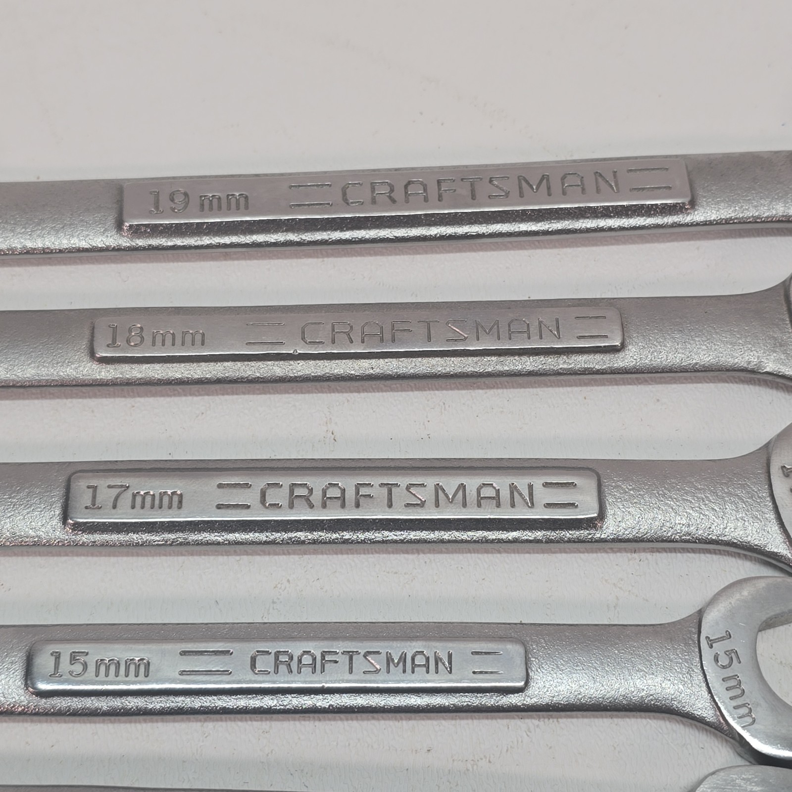 Craftsman USA 11 pc. 12pt Metric Combination Wrench Set 7mm-19mm