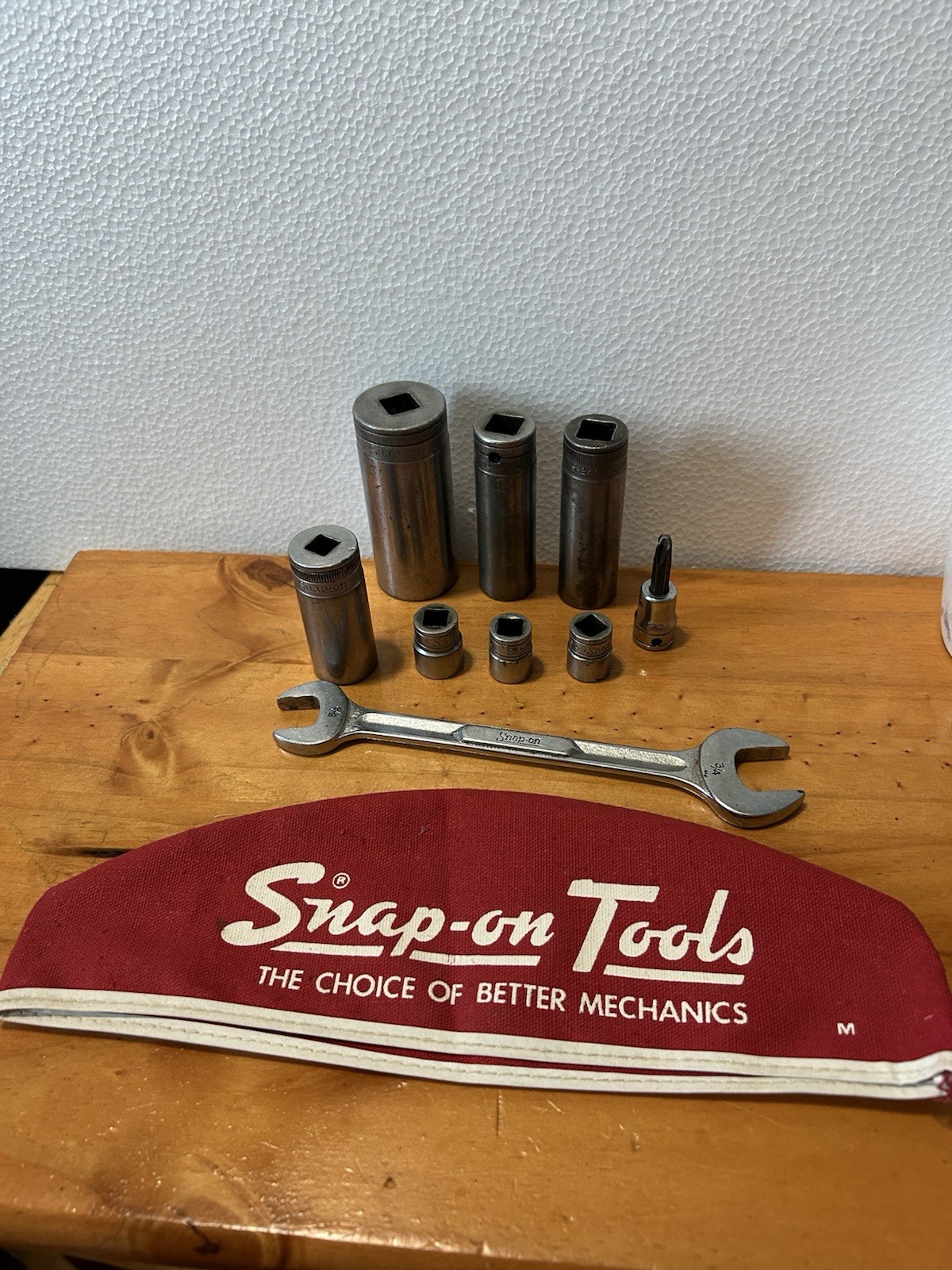 Mixed Lot Vintage Snap on Tools 1/4″ Drive SAE Sockets Specialty Breaker Bar