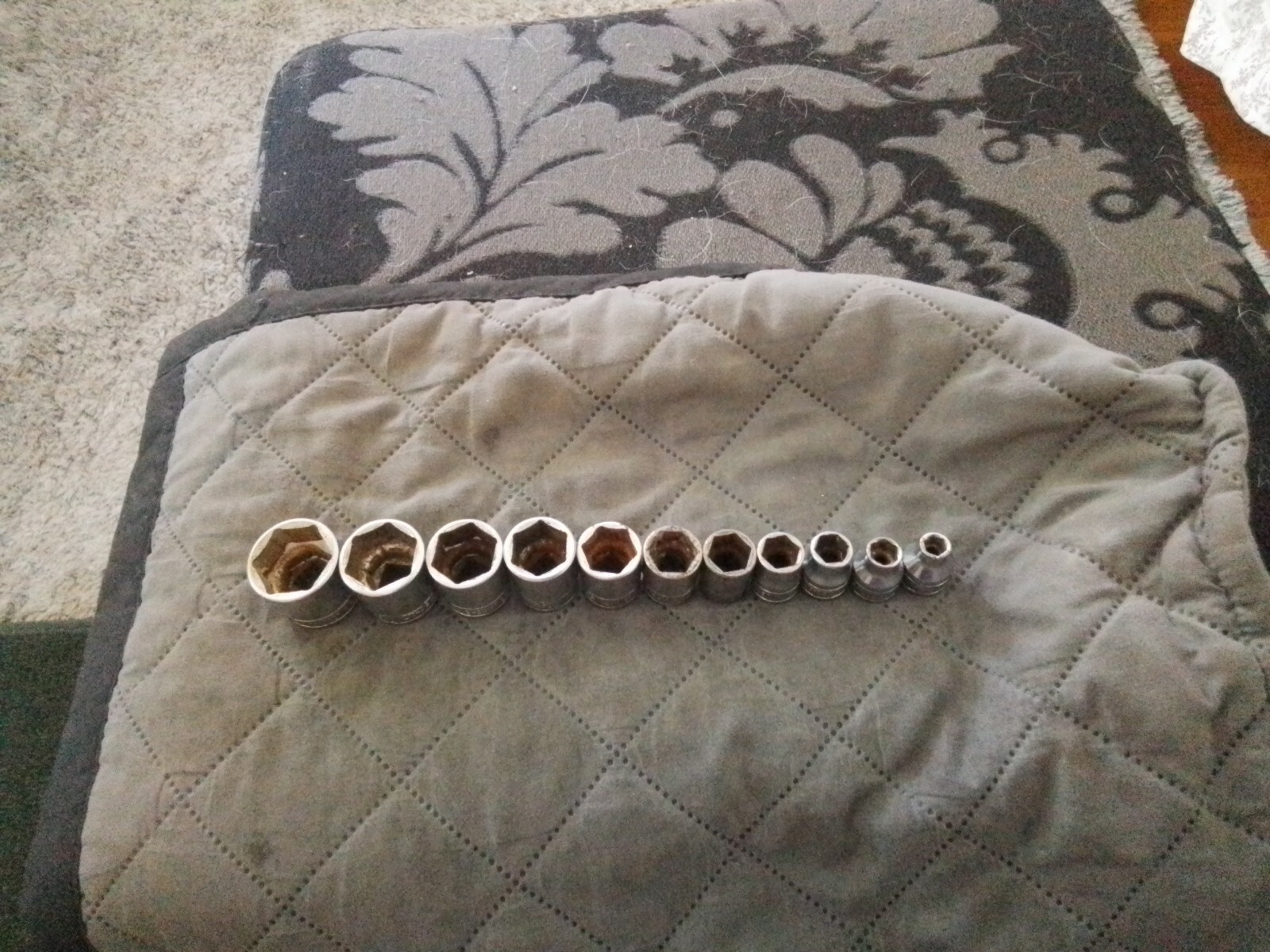 Snap On 3/8″ Drive Socket Set FS081 – FS281 Set of 11 Sockets 6 Point