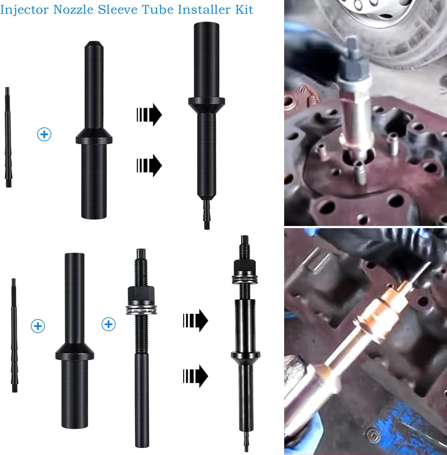 Injector Sleeve Remover Installer 88800387 For Volvo FM12 D11/13/16 Mack MP7 MP8