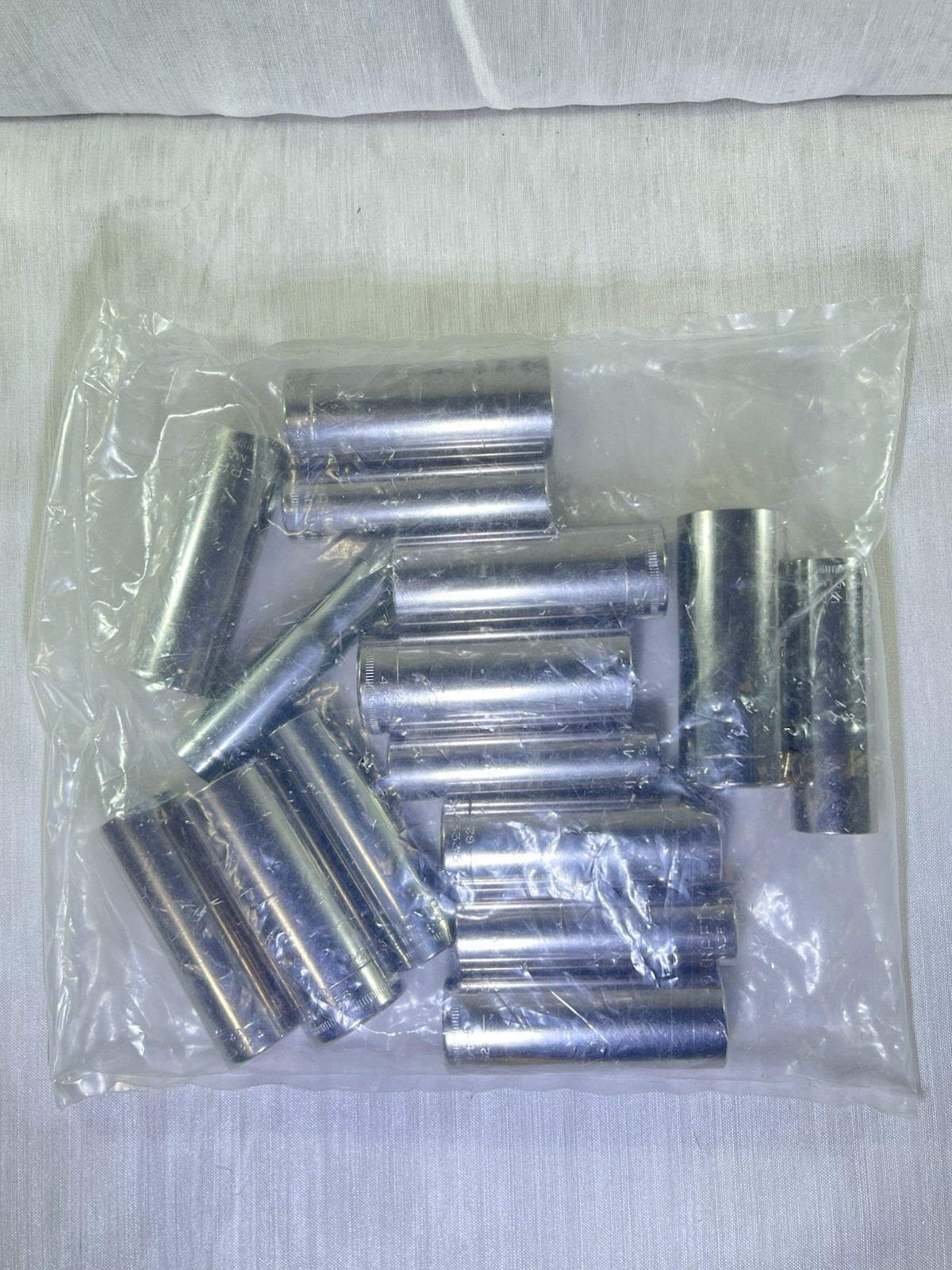 Craftsman USA G2 15pc 3/8 Dr. 6 Pt. Deep Socket Set SAE 3/8-3/4 Metric 12-19 NEW