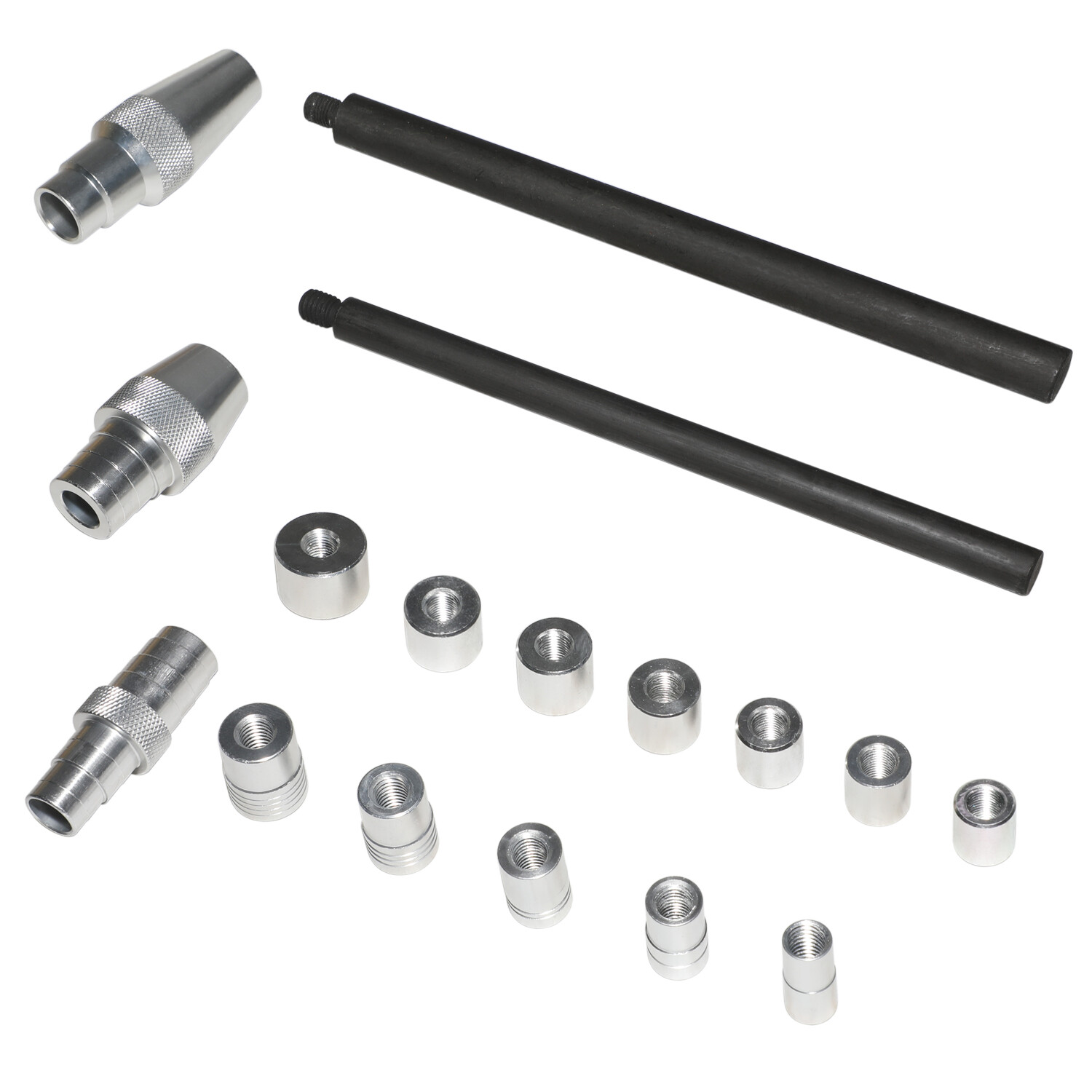17pc SAE and Metric Clutch Alignment Tool Kit More Adapters Kit