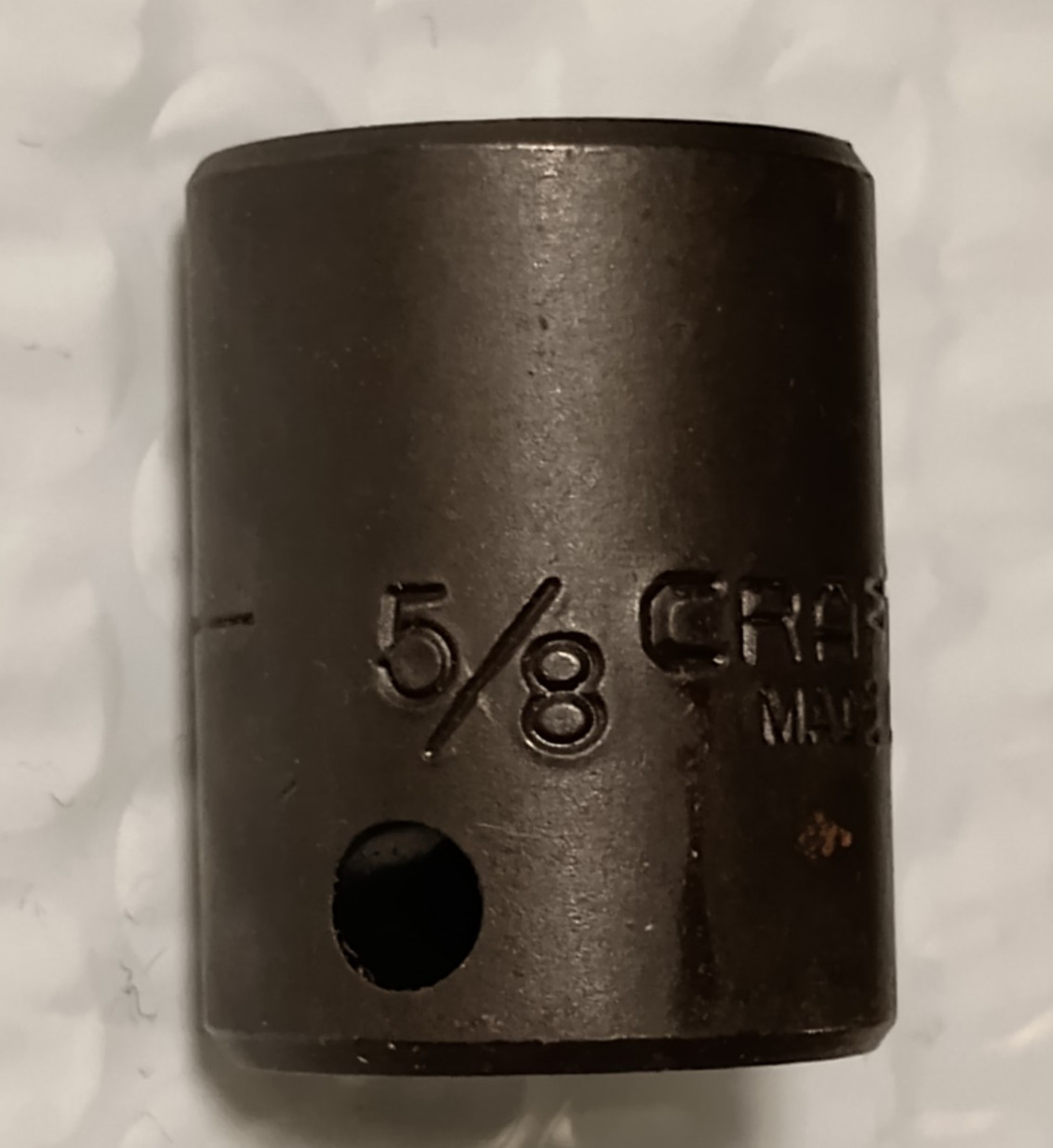 CRAFTSMAN TOOLS USA EE18706, 3/8″ DR. 5/8″ IMPACT SOCKET, SHALLOW, 6 POINT *NOS*